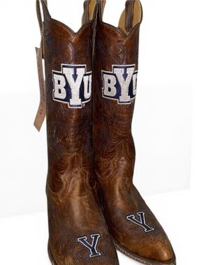 BYU womens's gameday cowboy boots  size 7.5